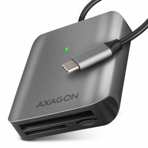 AXAGON CRE-S3C Externá čítačka kariet USB-C 3.2 Gen 1, 3-slot & lun SD/microSD/CF, podpora UHS-II obraz