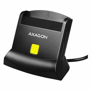 AXAGON CRE-SM2 USB smart karty & SD/microSD/SIM čítačka kariet obraz