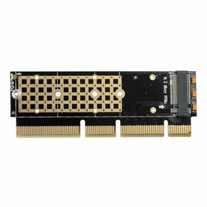 AXAGON PCEM2-1U PCI-E 3.0 16x - M.2 SSD NVMe, až na 80 mm SSD, nízky profil 1U obraz