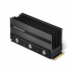 AXAGON CLR-M2XL hliníkový pasívny chladič pre obojstranný - M.2 SSD disk, 80mm SSD, výška 36mm obraz