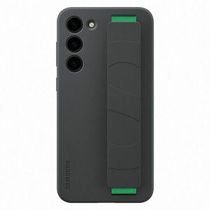 Zadný kryt Silicone Grip Cover pre Samsung Galaxy S23 Plus, čierna obraz