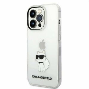 Zadný kryt Karl Lagerfeld IML Choupette NFT pre Apple iPhone 14 Pro Max, transparentná obraz