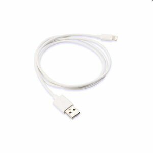 Kábel USB/Lightning, 0, 2 m, biely obraz