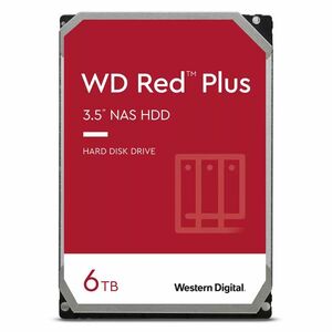 WD Pevný disk 6 TB Red Plus HDD 3, 5" SATA 5400 RPM 3R obraz