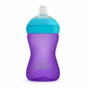 Philips Avent Hrnček 300 ml Grippy s mäkkým náustkom dievča obraz