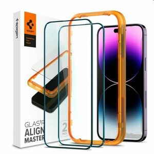 Tvrdené sklo Spigen tR Align Master pre Apple iPhone 14 Pro Max, 2 kusy obraz