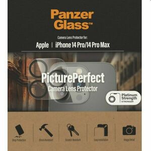 PanzerGlass ochranný kryt objektívu fotoaparátu pre Apple iPhone 14 Pro, 14 Pro Max obraz