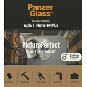 PanzerGlass ochranný kryt objektívu fotoaparátu pre Apple iPhone 14, 14 Plus obraz