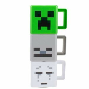 Šálky Minecraft Stacking Mugs x3 obraz