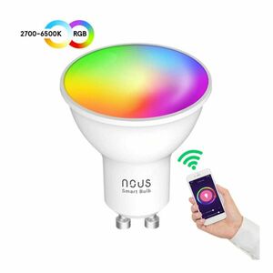 Nous Smart WiFi žiarovka RGB GU10 P8 obraz