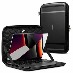 Puzdro Spigen Rugged Armor Pro pre MacBook Pro 14" 2021, čierne obraz