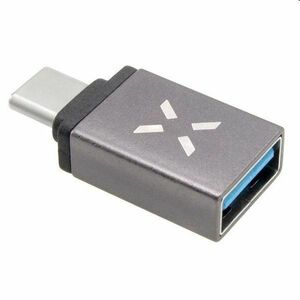 FIXED Link Redukcia z hliníka USB-A na USB-C, sivý obraz