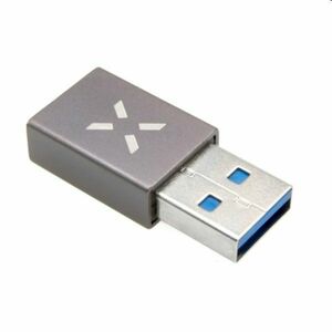 FIXED Link Redukcia z hliníka USB-C na USB-A, sivý obraz