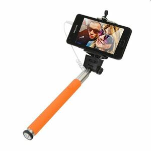 Omega Monopod Selfie tyč, oranžová obraz