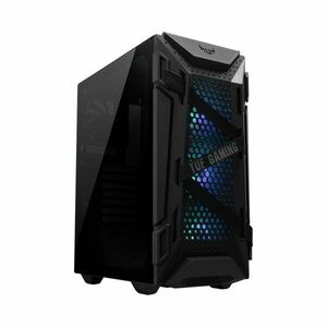 ASUS TUF GAMING GT301 PC skrinka s AURA RGB, 3x ARGB chladič, ATX obraz