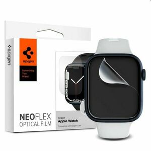 Ochranná fólia Spigen Film Neo Flex pre Apple Watch 7, 45 mm, 3 kusy obraz