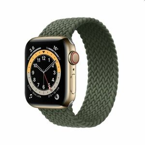 COTEetCI nylónový náramok 125 mm pre Apple Watch 38/40/41 mm, zelený obraz