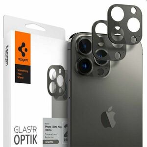 Spigen ochranné sklo na fotoaparát pre iPhone 13 Pro, 13 Pro Max, grafitová obraz