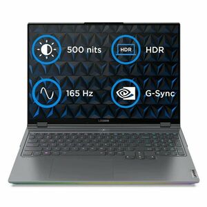 Lenovo Legion 7 16ITHg6 Intel i9-11980HK, 32 GB, 1 TB SSD, sivý obraz