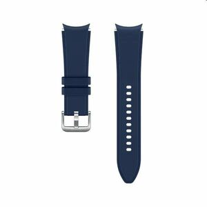 Náhradný športový remienok s ryhovaním pre Samsung Galaxy Watch4 (veľkosť S/M), navy blue obraz