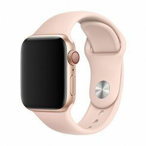 Športový náhradný remienok Devia Deluxe Series pre Apple Watch 44mm, zlatý obraz