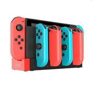 Nabíjacia stanica iPega 9186 pre Nintendo Switch Joy-con, čierna obraz