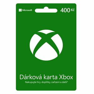 Xbox Store 400Kč - elektronická peňeženka obraz