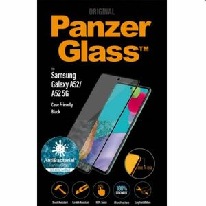 Ochranné sklo PanzerGlass Case Friendly AB pre Samsung Galaxy A53 , A52 - A525F , A52s 5G, čierna obraz