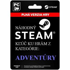 Náhodný Steam kľúč na dobrodružne hry [Steam] obraz