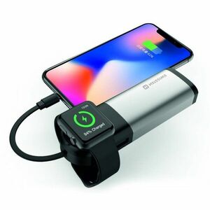 Swissten 2v1 powerbanka MFi pre Apple Watch, 6700 mAh obraz