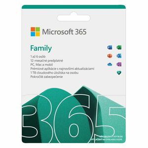 Microsoft 365 pre rodiny - 12 mesiacov obraz