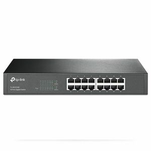 TP-Link TL-SG1016D 16x gigabitový switch, kovová sivá obraz