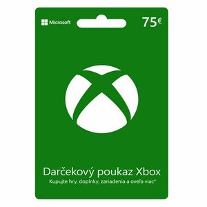 Xbox Store 75€ - elektronická peňaženka obraz