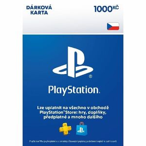 PlayStation Store - darčekový poukaz 1000 Kč obraz