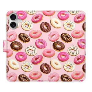 Flipové pouzdro iSaprio - Donuts Pattern 03 - iPhone 16 Plus obraz