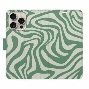 Flipové pouzdro iSaprio - Zebra Green 02 - iPhone 16 Pro obraz