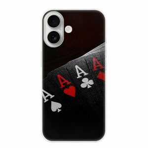 Odolné silikonové pouzdro iSaprio - Poker - iPhone 16 obraz