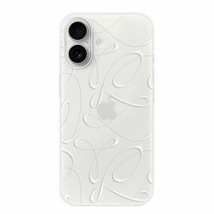 Odolné silikonové pouzdro iSaprio - Fancy - white - iPhone 16 obraz