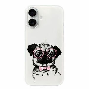 Odolné silikonové pouzdro iSaprio - The Pug - iPhone 16 obraz