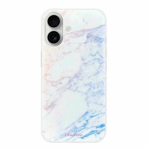 Odolné silikonové pouzdro iSaprio - Raibow Marble 10 - iPhone 16 obraz