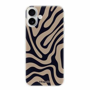 Odolné silikonové pouzdro iSaprio - Zebra Black - iPhone 16 Plus obraz