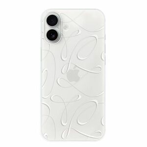 Odolné silikonové pouzdro iSaprio - Fancy - white - iPhone 16 Plus obraz