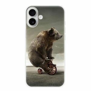 Odolné silikonové pouzdro iSaprio - Bear 01 - iPhone 16 Plus obraz