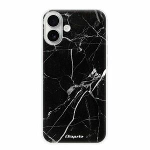 Odolné silikonové pouzdro iSaprio - Black Marble 18 - iPhone 16 Plus obraz