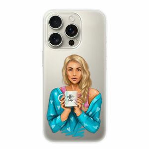 Odolné silikonové pouzdro iSaprio - Coffe Now - Blond - iPhone 16 Pro obraz