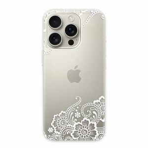 Odolné silikonové pouzdro iSaprio - White Lace 02 - iPhone 16 Pro obraz