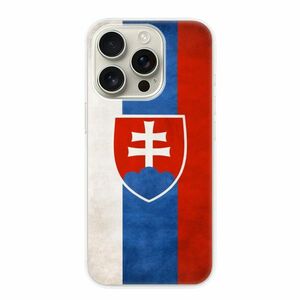 Odolné silikonové pouzdro iSaprio - Slovakia Flag - iPhone 16 Pro obraz