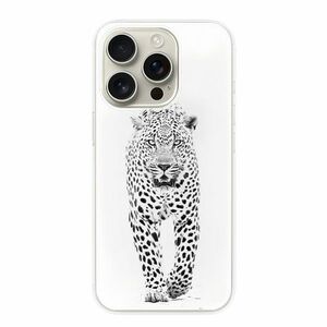 Odolné silikonové pouzdro iSaprio - White Jaguar - iPhone 16 Pro obraz