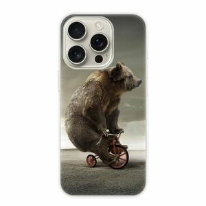 Odolné silikonové pouzdro iSaprio - Bear 01 - iPhone 16 Pro obraz