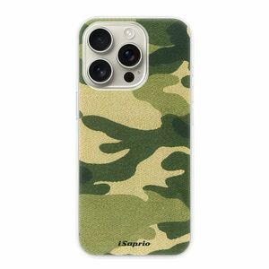 Odolné silikonové pouzdro iSaprio - Green Camuflage 01 - iPhone 16 Pro obraz